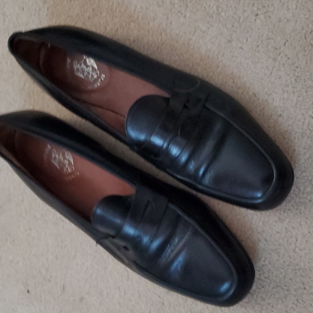 Franchetti Bond black loafers